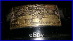 Antique Vintage brass blade fan Century S3C-16 model 263