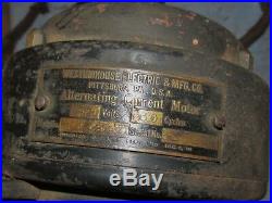 Antique/Vtg Early 1910 WESTINGHOUSE 164849 12 Electric Table Fan J387