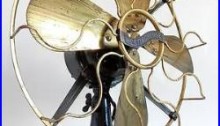 Antique WESTINGHOUSE Brass Blade Fan