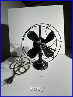 Antique Wagner Electric Fan Model L53A68 St. Louis MO 1920s Vintage Industrial