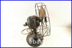 Antique Western Electric Brass Plated Blade Electric Fan