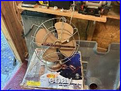 Antique Westinghouse 12 Flash Gordon Fan, ca 1948, Beautiful Restoration