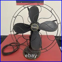 Antique Westinghouse 3 Speed Oscillating 4 Blade Fan Style 516873