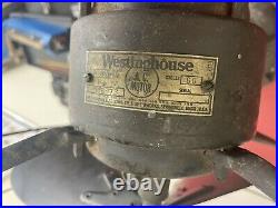 Antique Westinghouse 3 Speed Oscillating 4 Blade Fan Style 516873