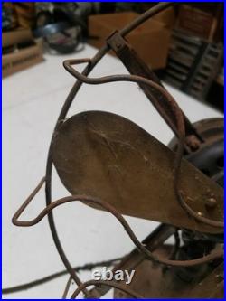 Antique Westinghouse Brass Blade Electric Fan