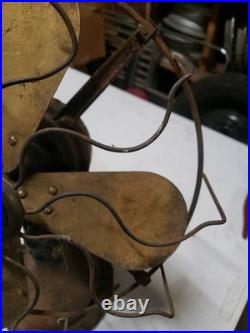 Antique Westinghouse Brass Blade Electric Fan