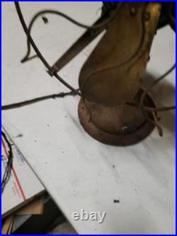 Antique Westinghouse Brass Blade Electric Fan