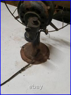 Antique Westinghouse Brass Blade Electric Fan