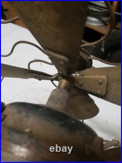 Antique Westinghouse Brass Blade Electric Fan