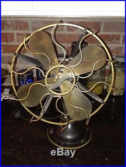 Antique Westinghouse Brass Blade Fan