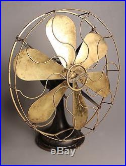 Antique Westinghouse Electric Fan, Antique Electric Fan, Brass Blade Fan