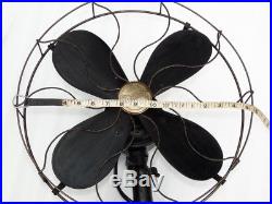 Antique Westinghouse Electric Mass. USA 17 inch Table Fan Interior Decoration