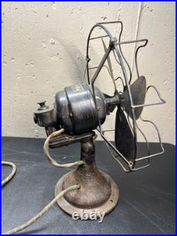 Antique Westinghouse Metal Oscillating Fan TESTED 457678A 1920's Antique Westinghouse Metal Oscillating Fan TESTED 457678A 1920's