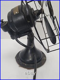 Antique Westinghouse Metal Oscillating Fan TESTED 457678A 1920's Antique Westinghouse Metal Oscillating Fan TESTED 457678A 1920's