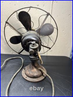 Antique Westinghouse Metal Oscillating Fan TESTED 457678A 1920's Antique Westinghouse Metal Oscillating Fan TESTED 457678A 1920's