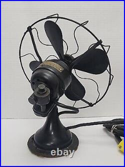 Antique Westinghouse Metal Oscillating Fan TESTED 457678A 1920's Antique Westinghouse Metal Oscillating Fan TESTED 457678A 1920's