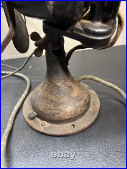 Antique Westinghouse Metal Oscillating Fan TESTED 457678A 1920's Antique Westinghouse Metal Oscillating Fan TESTED 457678A 1920's