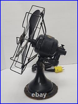 Antique Westinghouse Metal Oscillating Fan TESTED 457678A 1920's Antique Westinghouse Metal Oscillating Fan TESTED 457678A 1920's