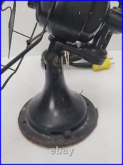 Antique Westinghouse Metal Oscillating Fan TESTED 457678A 1920's Antique Westinghouse Metal Oscillating Fan TESTED 457678A 1920's