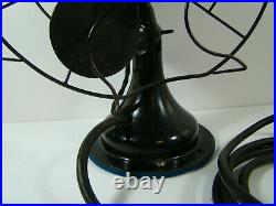Antique Westinghouse Oscillating Desk Fan 11 inch