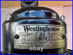 Antique Westinghouse Oscillating Desk Fan. Working Good