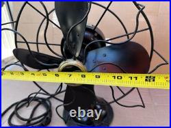 Antique Westinghouse Oscillating Desk Fan. Working Good