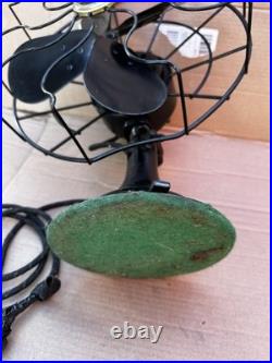Antique Westinghouse Oscillating Desk Fan. Working Good