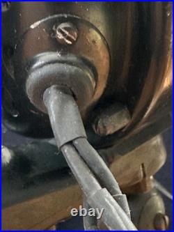 Antique Westinghouse Oscillating Fan withBrass Blades Style 164848G Works Perfect