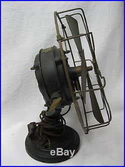 Antique Westinghouse Pancake Motor Electric Fan Vintage