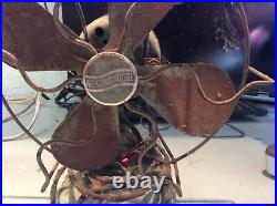 Antique Westinghouse Tank Desk Fan vintage