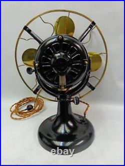 Antique Westinghouse Tank fan 12 brass & Cage Vintage centrifugal start switch