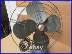 Antique Westinghouse Y-4603 Oscillating Electric Cooling Fan Works! Art Deco