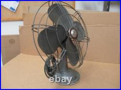 Antique Westinghouse Y-4603 Oscillating Electric Cooling Fan Works! Art Deco