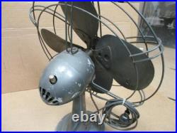 Antique Westinghouse Y-4603 Oscillating Electric Cooling Fan Works! Art Deco