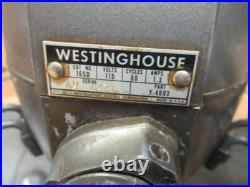 Antique Westinghouse Y-4603 Oscillating Electric Cooling Fan Works! Art Deco