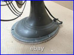 Antique Westinghouse Y-4603 Oscillating Electric Cooling Fan Works! Art Deco