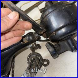 Antique Westinghouse electric fan 4 brass blade early alternating current parts