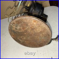 Antique Westinghouse electric fan 4 brass blade early alternating current parts