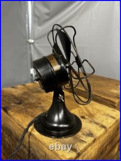 Antique ac gilbert Polar Club Mini Table Fan 6 Black
