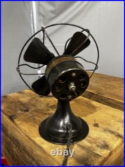 Antique ac gilbert Polar Club Mini Table Fan 6 Black