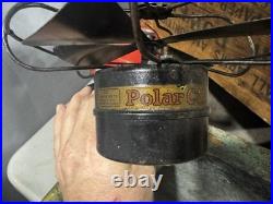 Antique ac gilbert Polar Club Mini Table Fan 6 Black