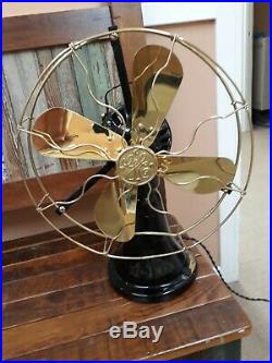 Antique coin operated electric fan