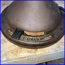 Antique ge brass blade fan Oscillating 3 Speed