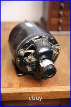 Antique industrial pancake utility electric motor Emerson Vintage Fan Lathe tool
