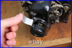 Antique industrial pancake utility electric motor Emerson Vintage Fan Lathe tool