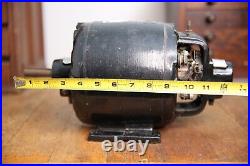 Antique industrial pancake utility electric motor Emerson Vintage Fan Lathe tool
