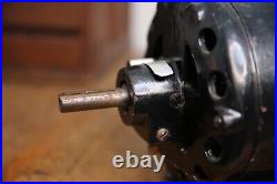 Antique industrial pancake utility electric motor Emerson Vintage Fan Lathe tool