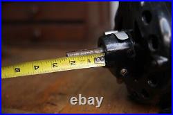 Antique industrial pancake utility electric motor Emerson Vintage Fan Lathe tool
