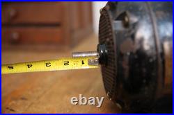 Antique industrial pancake utility electric motor Reynolds Fan Lathe tool VTG