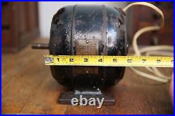 Antique industrial pancake utility electric motor Reynolds Fan Lathe tool VTG